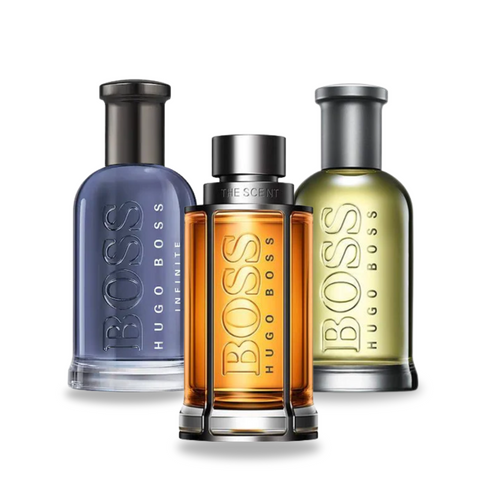 Combo de 3 perfumes BOSS THE SCENT, BOSS BOTTLED y BOTTLED INFINITE 100ml